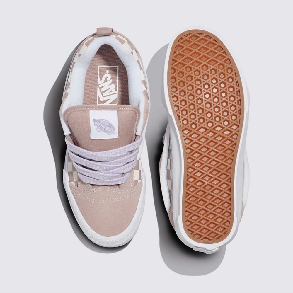 Vans Knu Skool Checkerboard Ethereal Women Size 10.0 US - Picture 4 of 11